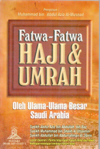 FATWA- FATWA HAJI & UMRAH