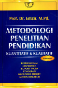 METODOLOGI PENELITIAN PENDIDIKAN: KUANTITATIF & KUALITATIF