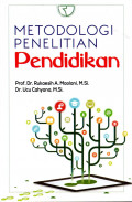 METODOLOGI PENELITIAN PENDIDIKAN