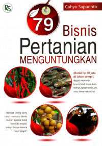 79 BISNIS PERTANIAN MENGUNTUNGKAN