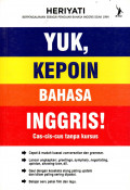 YUK, KEPOIN BAHASA INGGRIS!