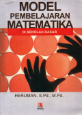 MODEL PEMBELAJARAN MATEMATIKA DI SEKOLAH DASAR