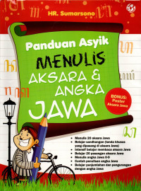 PANDUAN ASYIK MENULIS AKSARA & ANGKA JAWA