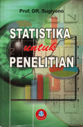 STATISTIKA UNTUK PENELITIAN