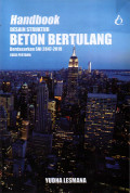 HANDBOOK DESAIN STRUKTUR BETON BERTULANG
BERDASARKAN SNI 2847-2019 (EDISI PERTAMA)