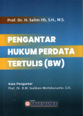 PENGANTAR HUKUM PERDATA TERTULIS