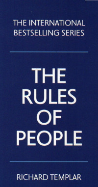 THE RULES OF PEOPLE