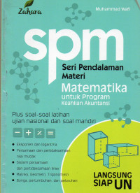 SPM SERI PENDALAMAN MATERI MATEMATIKA UNTUK PROGRAM KEAHLIAN AKUNTANSI