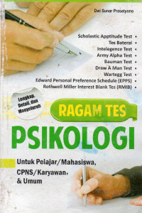 RAGAM TES PSIKOLOGI